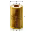 MANN-FILTER HU 611 X Oelfilter