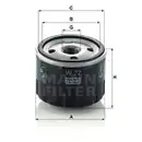MANN-FILTER W 77 Oelfilter