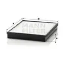MANN-FILTER CU 2520 Innenraumluftfilter