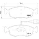 Textar Bremsenset Scheiben Ø257 Beläge vorn Fiat Punto Fiat Punto Evo ab 05/2010