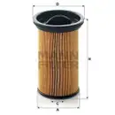 MANN-FILTER PU 742 Kraftstoffilter