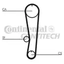 CONTINENTAL CTAM CT895 Zahnriemen