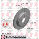 Zimmermann 150.3433.20 Bremsscheiben 2 Stück BMW