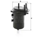 MANN-FILTER WK 939/6 Kraftstoffilter