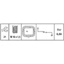 HELLA 6ZL 009 600-041 Oeldruckschalter, 0,5 bar