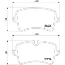 Original Textar Bremsenset Bremsscheiben Ø300 belüftet Bremsbeläge hinten Audi A