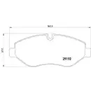 Original Textar Bremsenset Scheiben Ø300 belüft. Beläge vorn WK Mercedes Viano V