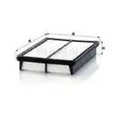 MANN-FILTER C 27 019 Luftfilter