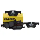 Textar Bremsbeläge hinten + Warnkontakt BMW 1er F20 F21 3er F30 F80 4er