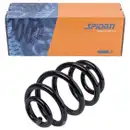 2x Spidan Fahrwerksfeder 86342 Hinterachse Transporter T4 Bus Kasten Pritsche