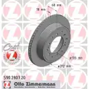 ZIMMERMANN 590.2807.20 Bremsscheiben 2 Stück TOYOTA