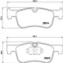 Textar Bremsbeläge vorn + Warnkontakt BMW 1er F20 F21 2er Coupe Cabriolet