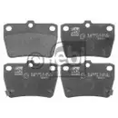 FEBI BILSTEIN 16723 Bremsbelagsatz für TOYOTA