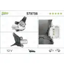VALEO 579756 Wischermotor Heck