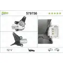 VALEO 579756 Wischermotor Heck