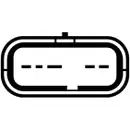 HELLA 8ET 009 142-141 Luftmassenmesser