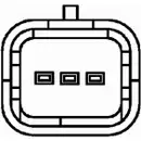 HELLA 6PU 009 121-351 Sensor, Nockenwellenposition