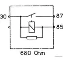 HERTH+BUSS ELPARTS 75613186 Relais, Kraftstoffpumpe 15A