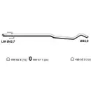 Abgasrohr Ernst 012546 für Opel für General Motors Mitte