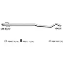 Abgasrohr Ernst 012546 für Opel für General Motors Mitte