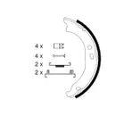 TEXTAR 91066700 PKW Bremsbacken