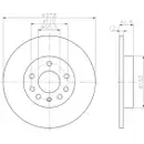 TEXTAR 92118503 Bremsscheiben 2 Stück OPEL