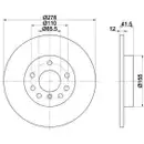 TEXTAR 92118503 Bremsscheiben 2 Stück OPEL