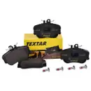 Textar Bremsenset Scheiben 284 mm voll Bremsbeläge vorn Mercedes C-Klasse W202