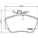 Textar Bremsenset Scheiben 284 mm voll Bremsbeläge vorn Mercedes C-Klasse W202