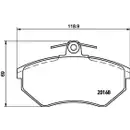 Textar Bremsenset Bremsscheiben 239 mm belüftet Bremsbeläge vorn Golf III
