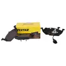 Textar Set Scheiben Ø256 vorn belüft. Ø230 hinten voll Beläge Audi VW Skoda Seat