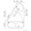 HERTH+BUSS ELPARTS 83830062 Heckleuchte L