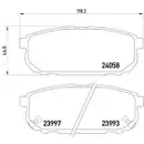 TEXTAR 2405801 PKW SBB