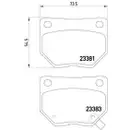 TEXTAR 2338102 PKW SBB