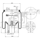 FEBI BILSTEIN 39434 Luftfederbalg