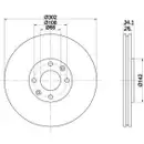 TEXTAR 92133203 Bremsscheiben 2 Stück CITROËN