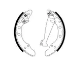 TEXTAR 84044703 PKW Bremsbacken Kits
