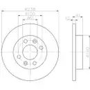 TEXTAR 92036103 Bremsscheiben 2 Stück RENAULT