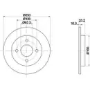 TEXTAR 92088403 Bremsscheiben 2 Stück FORD