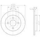 TEXTAR 92088403 Bremsscheiben 2 Stück FORD