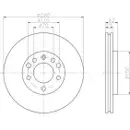 TEXTAR 92091903 Bremsscheiben 2 Stück OPEL