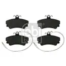 FEBI BILSTEIN 16383 Bremsbelagsatz