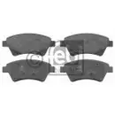 FEBI BILSTEIN 16477 Bremsbelagsatz für RENAULT
