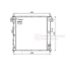 VAN WEZEL 81002123 Motorkuehler