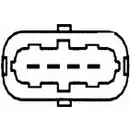 HELLA 8ET 009 149-281 Luftmassenmesser
