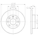 TEXTAR 92020903 Bremsscheiben 2 Stück OPEL