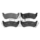 FEBI BILSTEIN 16769 Bremsbelagsatz für MERCEDES-BENZ
