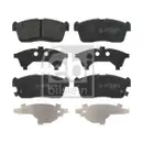 FEBI BILSTEIN 16662 Bremsbelagsatz für DAIHATSU, SUBARU