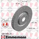 ZIMMERMANN Bremsscheiben 2 Stück z. Bsp. für MERCEDES-BENZ