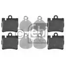 FEBI BILSTEIN 16438 Bremsbelagsatz für MERCEDES-BENZ
